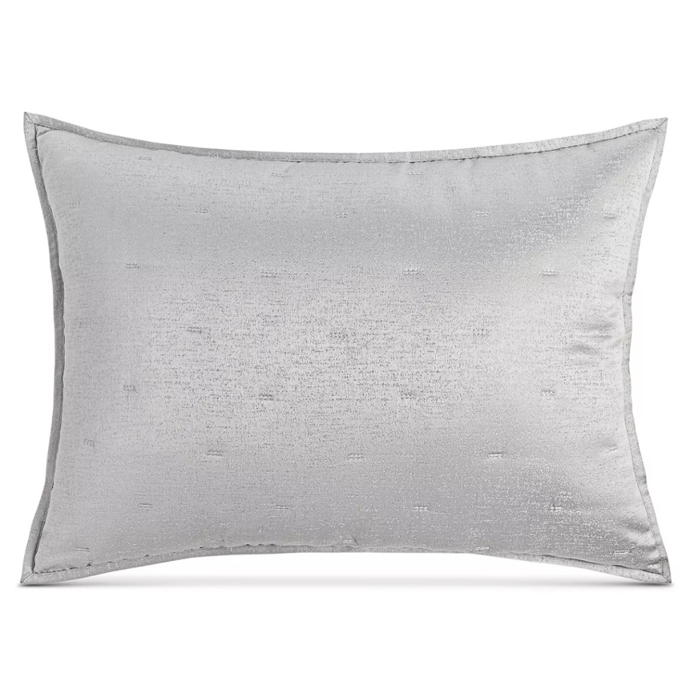 NEW $135 [ 1 Standard ] Quilted Pillow Sham for Hotel Collection Helix‎ Slate